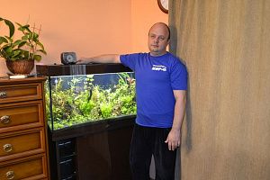 Голландский аквариум с элементами акваскейпа купить в Москве - фото 9